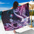 Hawaiian Monk Seal Sarong Kakau Tribal Pattern Violet Gradient