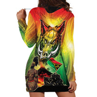 Vanuatu July 30th 1980 Hoodie Dress Happy Independence Day LT05 - Polynesian Pride