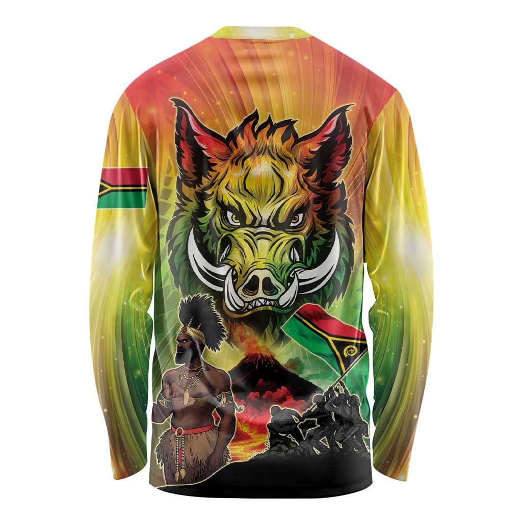 Vanuatu July 30th 1980 Long Sleeve Shirt Happy Independence Day LT05 - Polynesian Pride