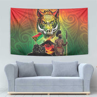 Vanuatu July 30th 1980 Tapestry Happy Independence Day LT05 - Polynesian Pride