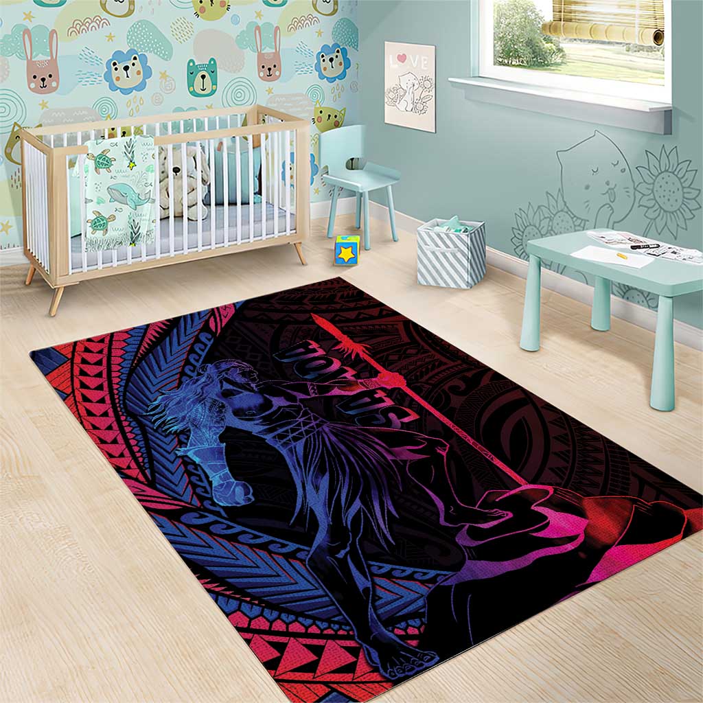 Samoan Pride Area Rug The Tui Manua LT05 - Polynesian Pride
