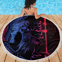 Samoan Pride Beach Blanket The Tui Manua LT05 - Polynesian Pride