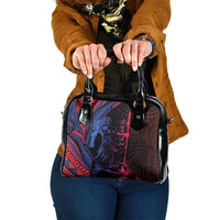 Samoan Pride Shoulder Handbag The Tui Manua LT05 One Size Black - Polynesian Pride