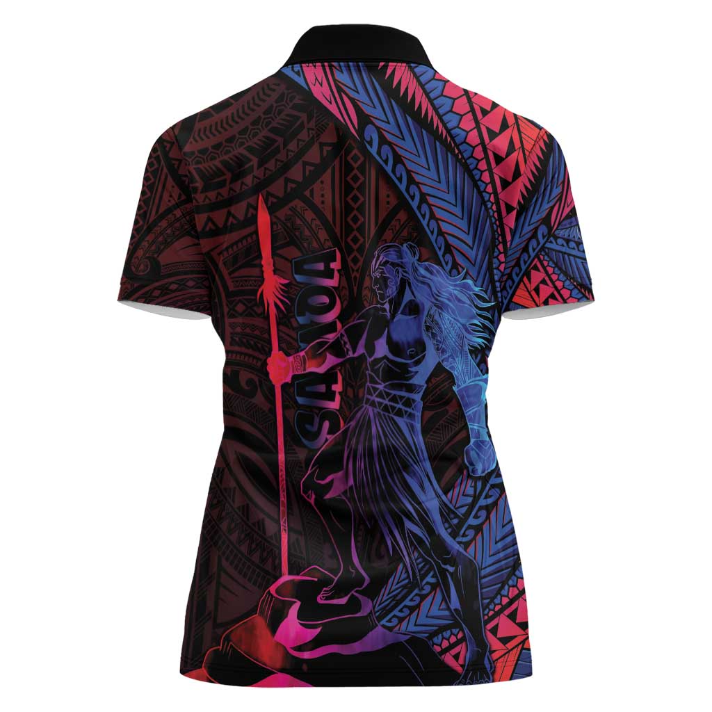 Samoan Pride Women Polo Shirt The Tui Manua LT05 - Polynesian Pride