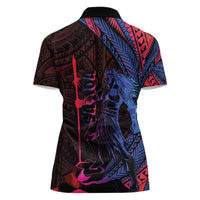 Samoan Pride Women Polo Shirt The Tui Manua LT05 - Polynesian Pride