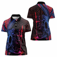 Samoan Pride Women Polo Shirt The Tui Manua LT05 - Polynesian Pride