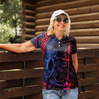 Samoan Pride Women Polo Shirt The Tui Manua LT05 - Polynesian Pride