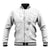 Lotu Tamaiti Samoa Baseball Jacket White Sunday Polynesian Tribal Pattern Elegant Style