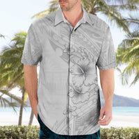 Lotu Tamaiti Samoa Hawaiian Shirt White Sunday Polynesian Tribal Pattern Elegant Style LT05 - Polynesian Pride