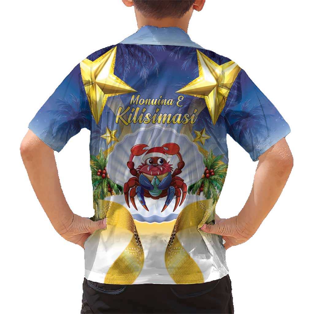 Niue Christmas Hawaiian Shirt Seashell Santa Beach Vibes LT05 - Polynesian Pride