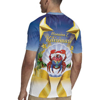 Niue Christmas Rugby Jersey Seashell Santa Beach Vibes LT05 - Polynesian Pride