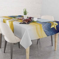 Niue Christmas Tablecloth Seashell Santa Beach Vibes LT05 - Polynesian Pride