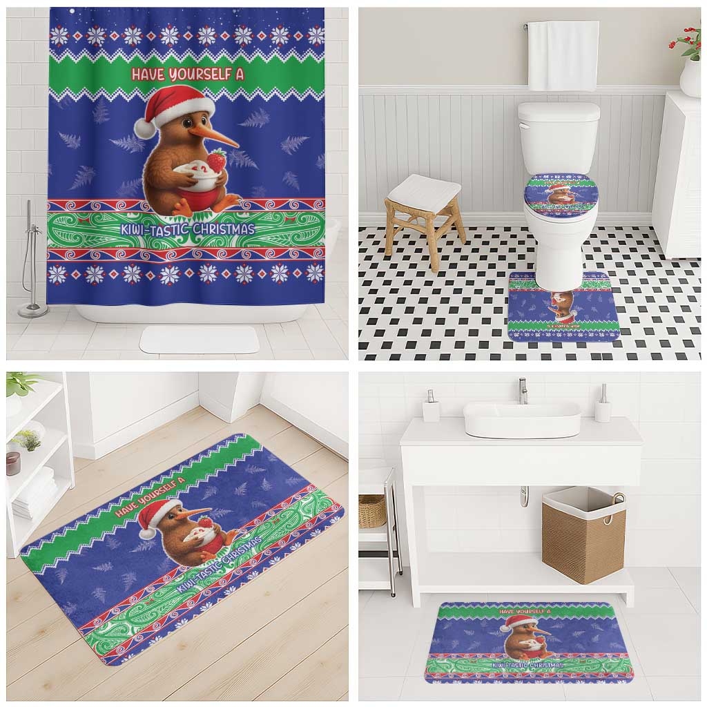 New Zealand Christmas Bathroom Set Have Yourself A Kiwi-tastic Christmas LT05 - Polynesian Pride