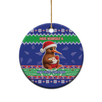 New Zealand Christmas Ceramic Ornament Have Yourself A Kiwi-tastic Christmas LT05 - Polynesian Pride