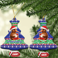 New Zealand Christmas Ceramic Ornament Have Yourself A Kiwi-tastic Christmas LT05 Christmas Tree Blue - Polynesian Pride