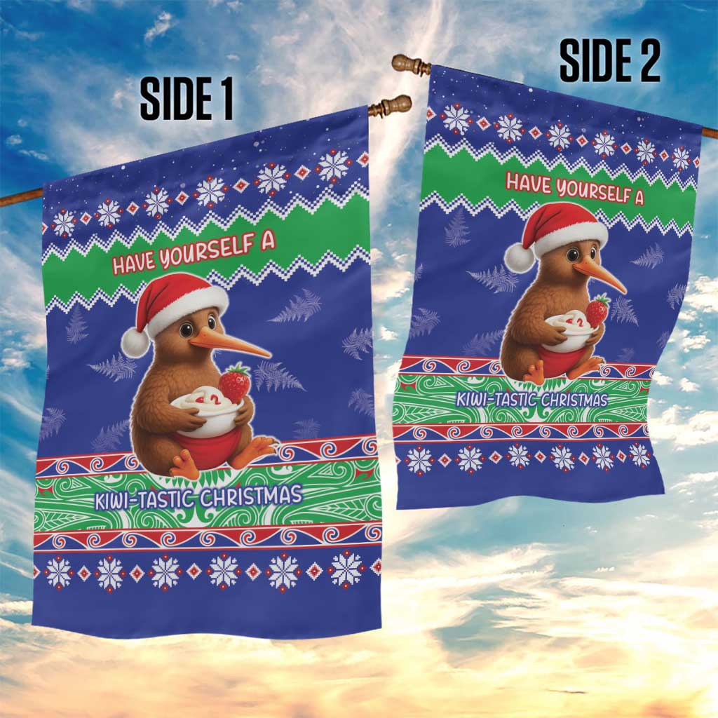 New Zealand Christmas Garden Flag Have Yourself A Kiwi-tastic Christmas LT05 - Polynesian Pride