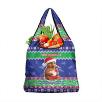 New Zealand Christmas Grocery Bag Have Yourself A Kiwi-tastic Christmas LT05 1-pack One Size Blue - Polynesian Pride