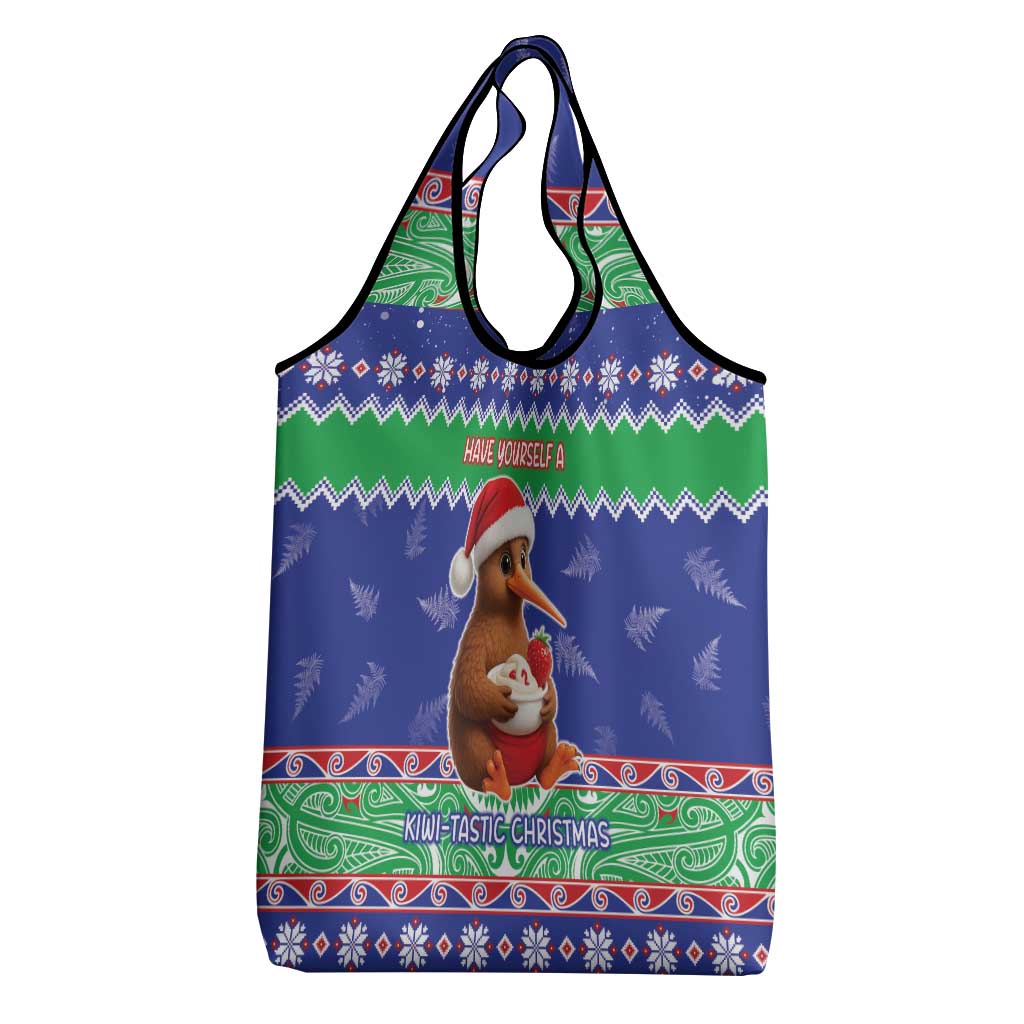 New Zealand Christmas Grocery Bag Have Yourself A Kiwi-tastic Christmas LT05 - Polynesian Pride