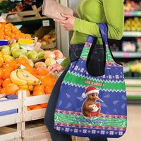 New Zealand Christmas Grocery Bag Have Yourself A Kiwi-tastic Christmas LT05 - Polynesian Pride