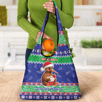 New Zealand Christmas Grocery Bag Have Yourself A Kiwi-tastic Christmas LT05 - Polynesian Pride