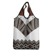 New Zealand Aotearoa Grocery Bag Taniko Art Simple Style LT05 - Polynesian Pride