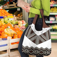 New Zealand Aotearoa Grocery Bag Taniko Art Simple Style LT05 - Polynesian Pride