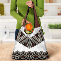 New Zealand Aotearoa Grocery Bag Taniko Art Simple Style LT05 - Polynesian Pride
