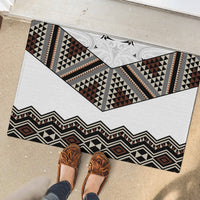 New Zealand Aotearoa Rubber Doormat Taniko Art Simple Style LT05 - Polynesian Pride