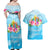 Universal Human Rights Month Couples Matching Off Shoulder Maxi Dress and Hawaiian Shirt Polynesian Style LT05 - Polynesian Pride