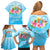 Universal Human Rights Month Family Matching Off Shoulder Short Dress and Hawaiian Shirt Polynesian Style LT05 - Polynesian Pride