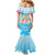 Universal Human Rights Month Mermaid Dress Polynesian Style LT05 - Polynesian Pride