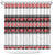 New Zealand Aotearoa Shower Curtain With Kowhaiwhai Pattern Red Version LT05 Red - Polynesian Pride