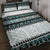 New Zealand Aotearoa Quilt Bed Set With Paua Shell Kowhaiwhai Pattern LT05 - Polynesian Pride