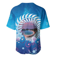 New Zealand Matapouri Beach Landscape Baseball Jersey LT05 - Polynesian Pride