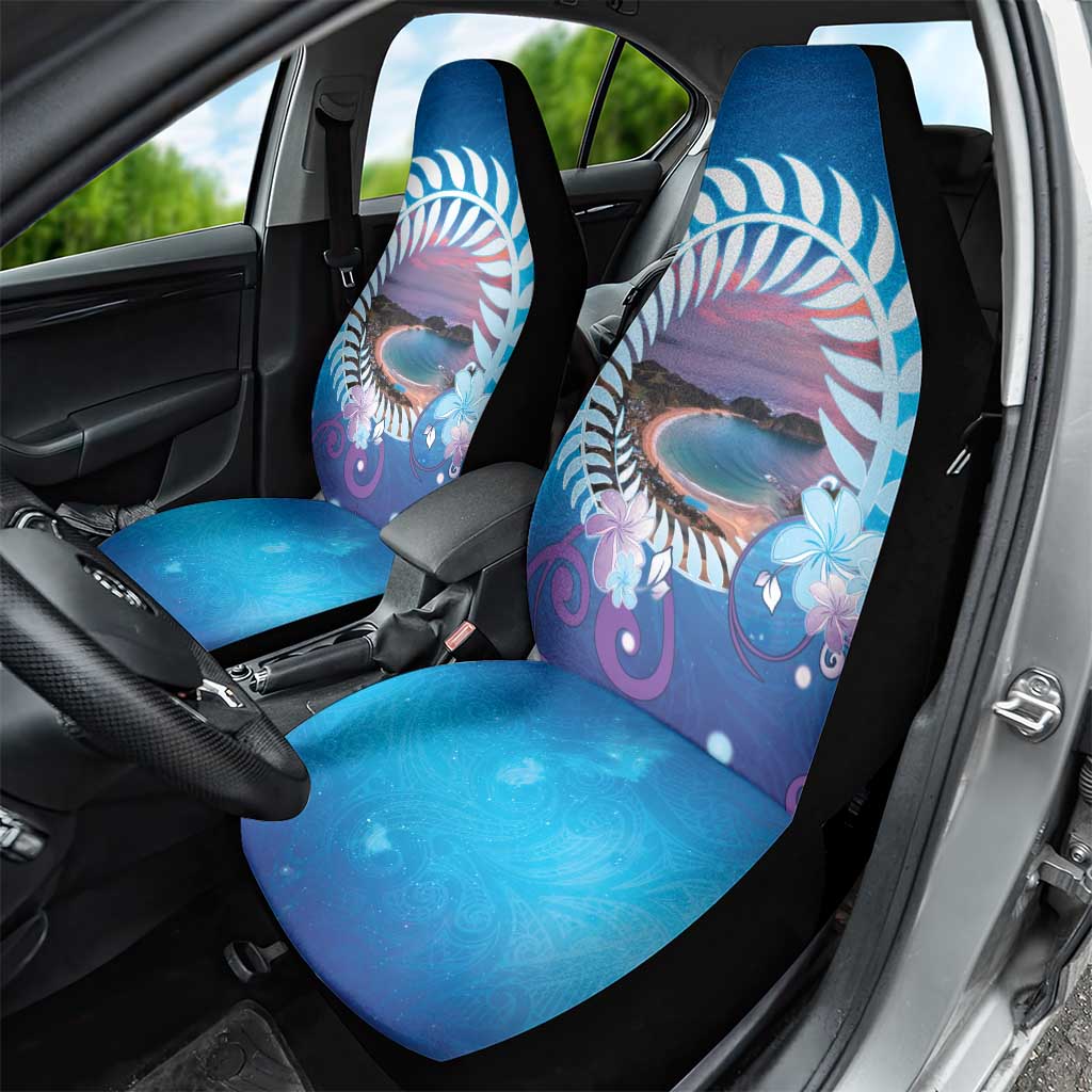 New Zealand Matapouri Beach Landscape Car Seat Cover LT05 - Polynesian Pride