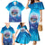 New Zealand Matapouri Beach Landscape Family Matching Mermaid Dress and Hawaiian Shirt