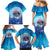 New Zealand Matapouri Beach Landscape Family Matching Mermaid Dress and Hawaiian Shirt