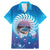 New Zealand Matapouri Beach Landscape Family Matching Mermaid Dress and Hawaiian Shirt