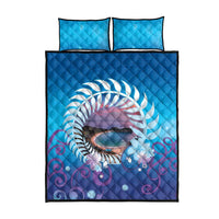 New Zealand Matapouri Beach Landscape Quilt Bed Set LT05 - Polynesian Pride