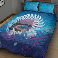 New Zealand Matapouri Beach Landscape Quilt Bed Set LT05 - Polynesian Pride