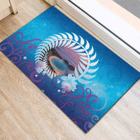 New Zealand Matapouri Beach Landscape Rubber Doormat LT05 - Polynesian Pride