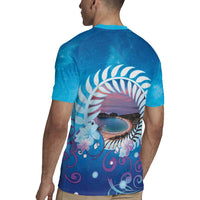 New Zealand Matapouri Beach Landscape Rugby Jersey LT05 - Polynesian Pride