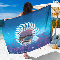 New Zealand Matapouri Beach Landscape Sarong LT05 One Size 44 x 66 inches Blue - Polynesian Pride