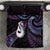 New Zealand Aotearoa Bedding Set Maori Manaia Paua Shell Glitter Purple