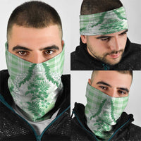 Aloha Hawaii Palaka Neck Gaiter Green Plumeria Lei LT05 - Polynesian Pride
