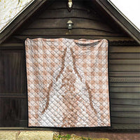Aloha Hawaii Palaka Quilt Beige Plumeria Lei LT05 - Polynesian Pride