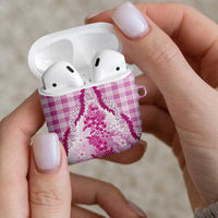 Aloha Hawaii Palaka AirPods Case Pink Plumeria Lei LT05 - Polynesian Pride