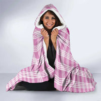 Aloha Hawaii Palaka Hooded Blanket Pink Plumeria Lei LT05 - Polynesian Pride