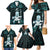 Custom New Zealand Maori Taiaha Family Matching Mermaid Dress and Hawaiian Shirt Tiki Warrior Paua Shell LT05 - Polynesian Pride