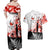 Kei Wareware Tatou New Zealand ANZAC Day Couples Matching Off Shoulder Maxi Dress and Hawaiian Shirt Lest We Forget LT05 - Polynesian Pride